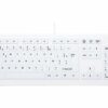 CHERRY Clavier AK-C8100 USB IP65 blanc (FR)