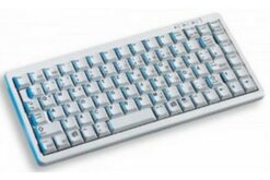 CHERRY Clavier miniature G84-4100 AZERTY USB + PS2 gris
