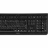 CHERRY Pack clavier & souris DW 3000 Sans fil noir QWERTY US