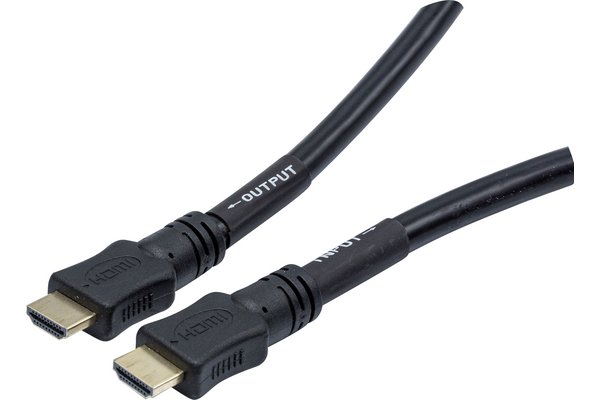 CORDON HDMI HIGHSPEED AVEC ETHERNET + CHIPSET - 30 m