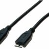 CORDON USB 3.0 A / MICRO NOIR - 3,0 M