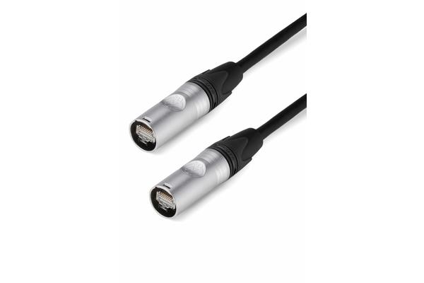 CORFLEX6NK Cordon Patch RJ45 CAT.6 Prestation Audio/Vidéo/Data - 10 m