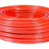 Câble multibrin F/UTP CAT6A LS0H rouge - 100 m