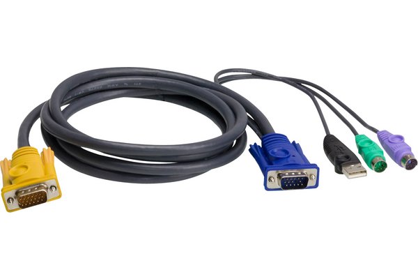 Cable pour kvm ATEN 2L-53xxUP VGA-USB+PS2 - 3