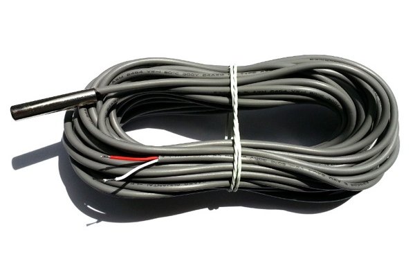 Capteur de température sur cable RJ11 -10°+80°C - 10m IP67