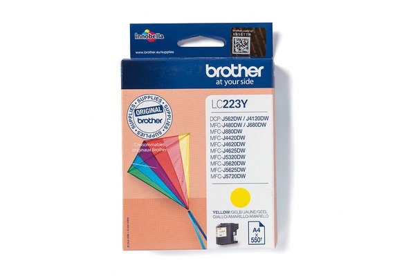 Cartouche BROTHER LC223Y- Yellow