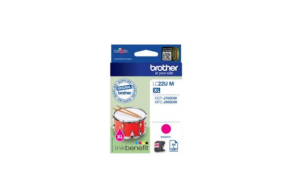 Cartouche BROTHER LC22UM - Magenta