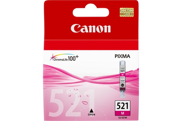 Cartouche CANON CLI-521M - Magenta