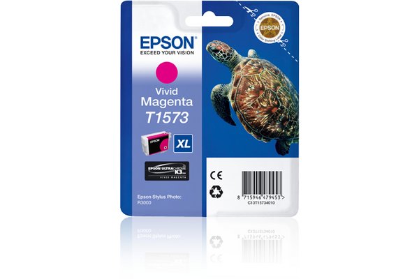 Cartouche EPSON C13T15734010 T1573 - Magenta
