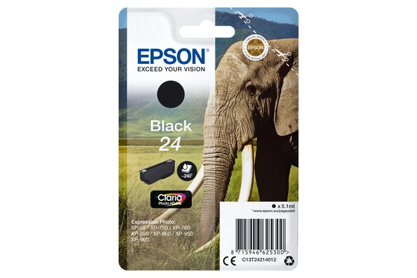 Cartouche EPSON C13T24214012 24 - Noir