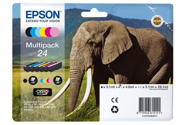 Cartouche EPSON C13T24284011 24 - 5 couleurs