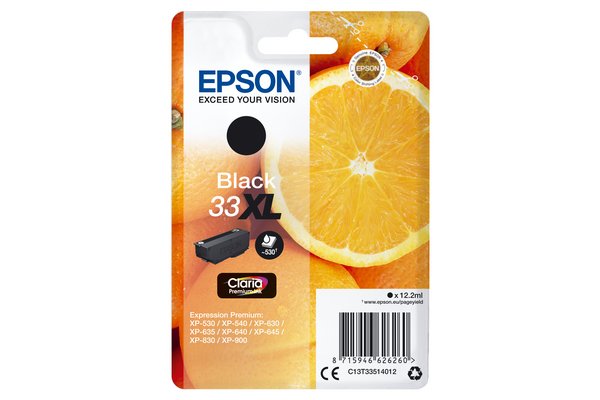 Cartouche EPSON C13T33514012 33XL - Noir