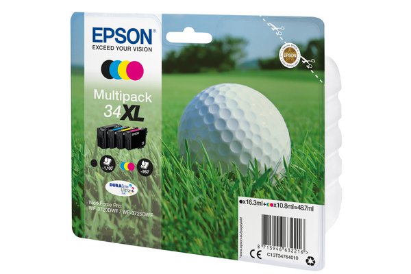 Cartouche EPSON C13T34764010 XL - Noir