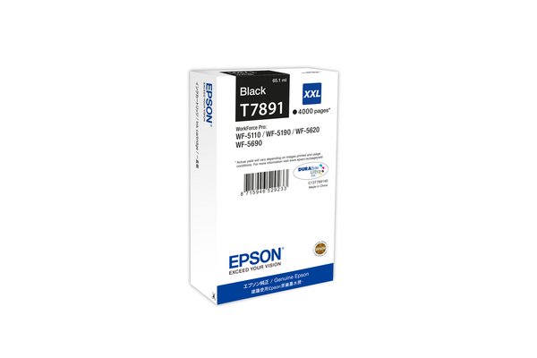 Cartouche EPSON C13T789140 T7891 - Noir