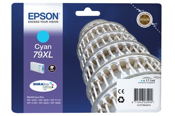 Cartouche EPSON C13T79024010 79XL - Cyan