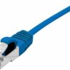 Cordon RJ45 CAT 6A S/FTP LSOH Ultra Fin bleu - 10 m