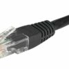 Cordon RJ45 catégorie 5e U/UTP noir CCA - 5 m