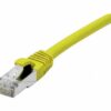 Cordon RJ45 catégorie 6 F/UTP LSOH SNG jaune - 1,5 m
