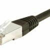 Cordon RJ45 catégorie 6 F/UTP noir CCA - 25 m