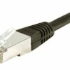 Cordon RJ45 catégorie 6 S/FTP noir - 5 m