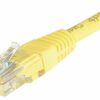 Cordon RJ45 catégorie 6 U/UTP jaune CCA - 10 m