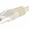 Cordon RJ45 catégorie 6A F/UTP gris - 5 m