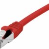 Cordon RJ45 catégorie 6A S/FTP LSOH snagless rouge - 5 m