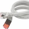 Cordon RJ45 catégorie 6A U/FTP ultra flexible gris - 3 m
