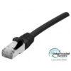 Cordon RJ45 certifié GRS CAT 6 F/UTP snagless noir - 3 m