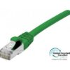 Cordon RJ45 certifié GRS CAT 6 F/UTP snagless vert - 10 m