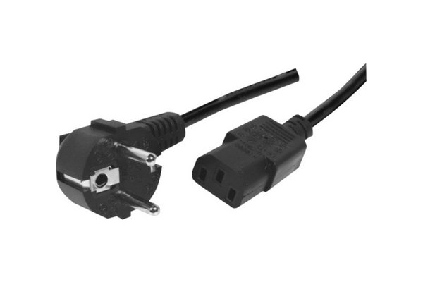 Cordon d alimentation PC CEE7 / C13 LS0H noir - 1