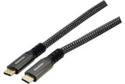 DACOMEX CORDON USB3.2 Gen2 C-C 100W METAL+ NYLOECO RESPONSABLE - 3m