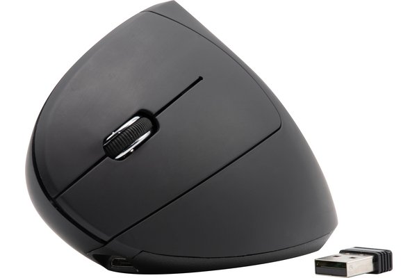 DACOMEX Souris verticale gaucher V150-WG-R sans fil noire