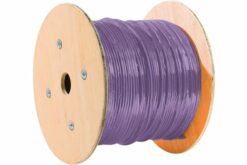 DEXLAN câble monobrin F/FTP CAT6A violet LS0H RPC Dca - 500 m