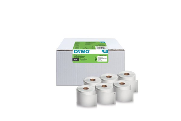 DYMO Etiquettes LabelWriter 6 x 140 étiquettes