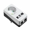 EATON Protection surtension - 4000 W - 1 sortie 220 - 250 V - Noir,Blanc (PB1TD)