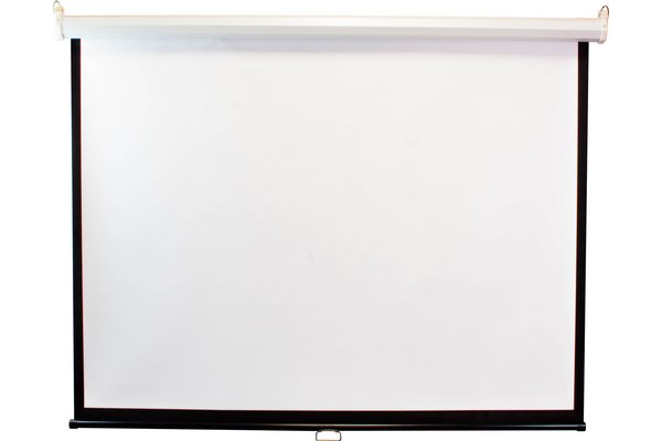 ECRAN MURAL MANUEL 4:3 84" POUR VIDEOPROJECTION 160 x 120 CM