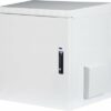 EKIVALAN Coffret IP55 outdoor 9U prof. 600mm, AV métal, gris