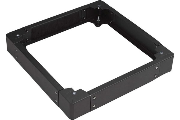 EKIVALAN Kit réhausseur baie 600x800 de 10cm avec 1 balai, noir