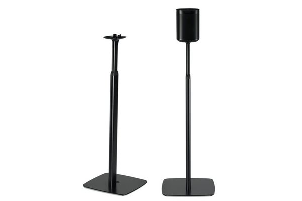 FLEXSON- Pieds ajustables pour Sonos ONE/ONE SL/PLAY1 -noir par paire