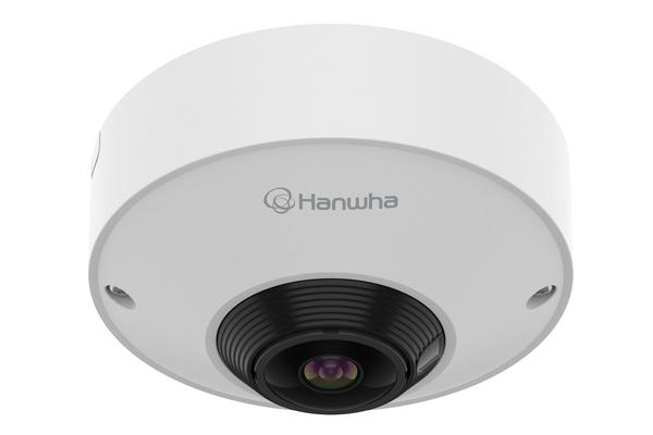 HANWHA- Caméra fisheye 12 Mps pour intérieur QNF-C9010