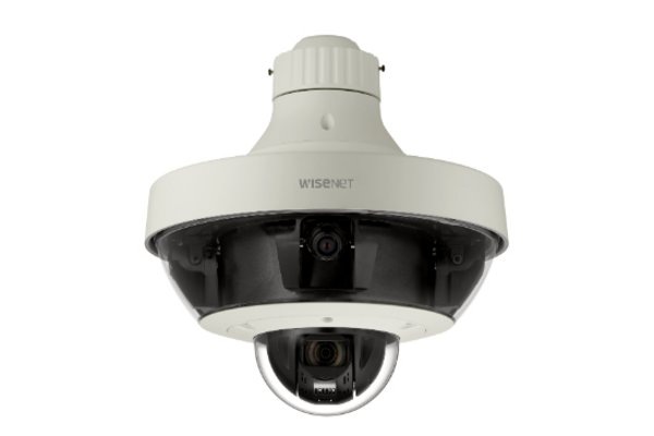 HANWHA caméra PTZ multi objectifs 10 à 20Mp