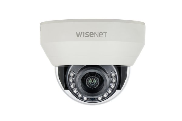 HANWHA caméra dôme wisenet HD+ 4MP IR indoor AHD or CVBS