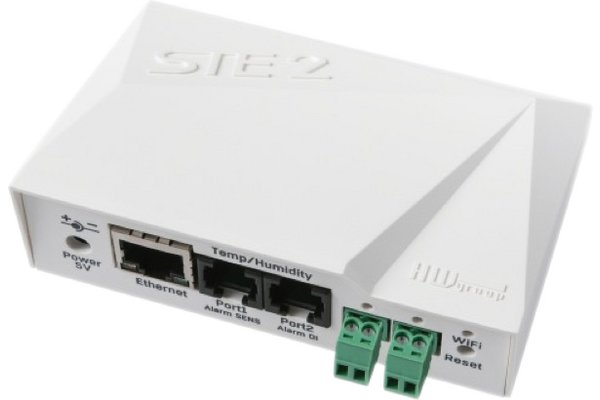 HWg-STE2 R2 Thermo/Hygromètre IP PoE+WiFi +2 contact secs