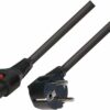 IEC-LOCK Cordon d alimentation CEE7 / C13 à verrouillage noir - 3,0 m