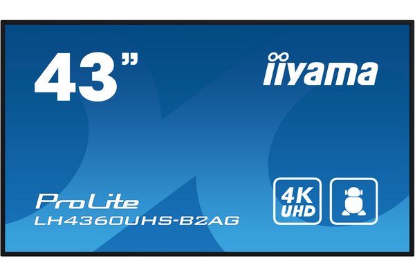 IIYAMA- Afficheur professionnel 43 LH4360UHS-B2AG