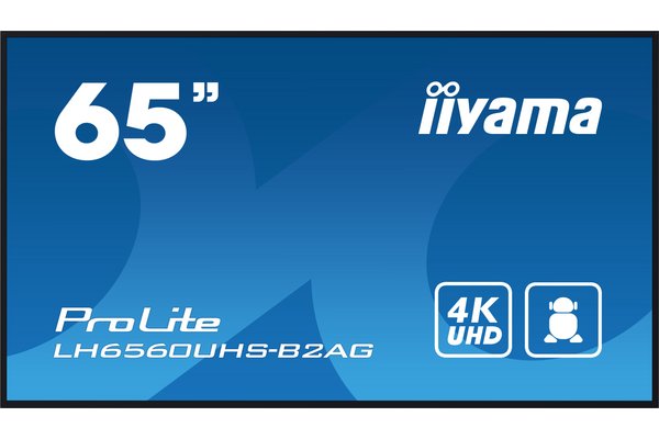 IIYAMA- Afficheur professionnel 65 LH6560UHS-B2AG