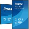 IIYAMA- Afficheur professionnel 75   LH7575UHS-B2AG