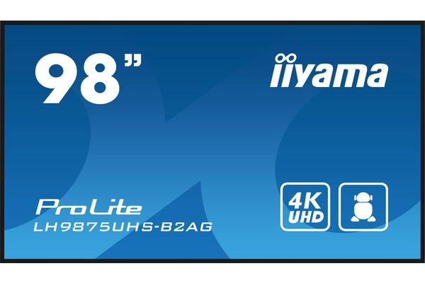 IIYAMA- Afficheur professionnel 98 LH9875UHS-B2AG