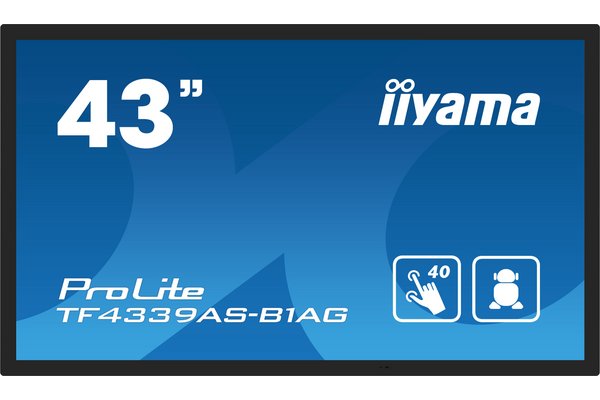 IIYAMA- Afficheur professionnel tactile 43 TF4339AS-B1AG